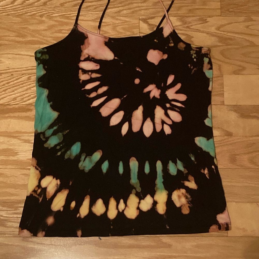 Unique tie dye cami